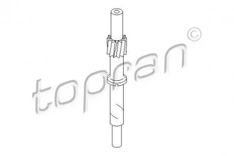 Привід тросу спідометра TOPRAN / HANS PRIES 107401