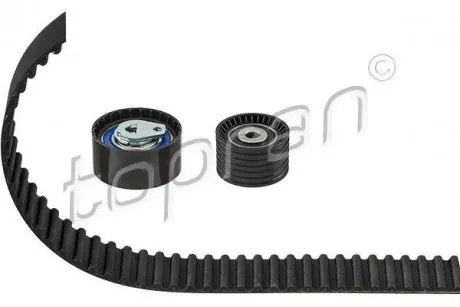 Комплект ГРМ (ремень + ролик) RENAULT AVANTIME, CLIO III, ESPACE, LAGUNA, MEGANE, VEL SATIS 2.0/2.0T 16V 03.01- TOPRAN / HANS PRIES 701026