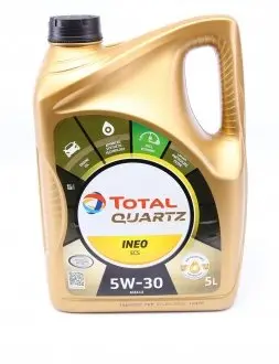 Олива 5W30 Quartz INEO ECS (5L) (B712290) TOTAL 213683