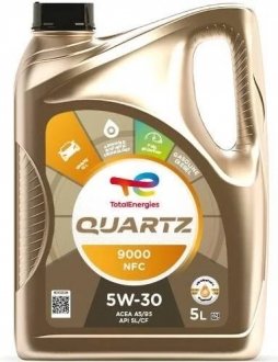 Моторное масло QUARTZ 9000 FUTURE NFC 5W-30, 5л TOTAL 213835 (фото 1)