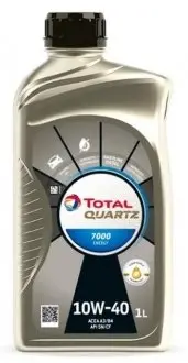 Масло 10W40 Quartz 7000 Energy (1л) (MB229.1/VW505.00) (201535/167637) TOTAL 214112