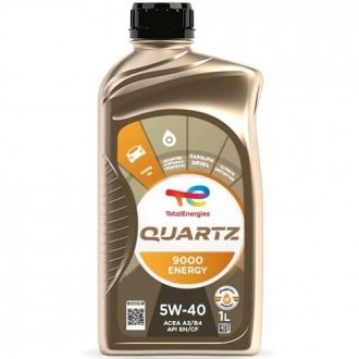 Моторное масло Quartz 9000 Energy 5W-40, 1л TOTAL 216599