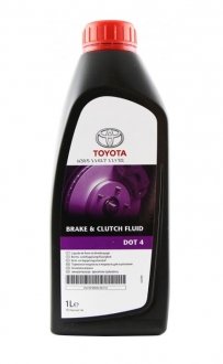 Рідина гальмівна DOT4 BRAKE CLUTCH FLUID, 1 л TOYOTA 0882380112