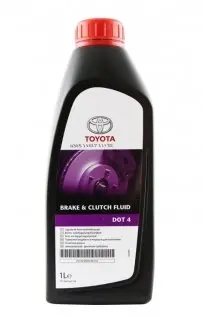 Рідина гальмівна DOT4 BRAKE CLUTCH FLUID, 1 л TOYOTA 0882380112
