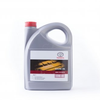 Олива моторна ENGINE OIL 10W-40, 5л TOYOTA 0888080825