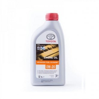 Олива моторна SAE 0W20 AFE (1 Liter) TOYOTA 08880-83885 (фото 1)