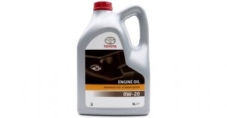 Олива моторна SAE 0W20 AFE (5 Liter) TOYOTA 08880-83886 (фото 1)