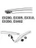 Щетка стеклоочистителя каркасная задняя 300mm (12\&#039;\&#039;) ExactFit Rear Hyundai I-20, Mazda 5,6, Ssangyong Kyron (EX305B) Trico EX305 (фото 3)
