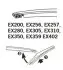 Щетка стеклоочистителя каркасная задняя 300mm (12\&#039;\&#039;) ExactFit Rear Hyundai I-20, Mazda 5,6, Ssangyong Kyron (EX305B) Trico EX305 (фото 4)