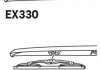 Щетка стеклоочистителя каркасная задняя 330mm (13\'\') ExactFit Rear Audi A3, A4, Q7, Kia Sportage (EX330B) Trico EX330 (фото 4)