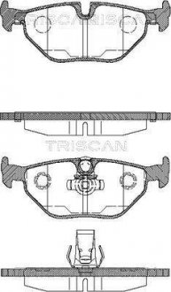 Колодки тормозные дисковые TRISCAN 811011003 (фото 1)