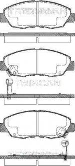 Тормозные колодки передние TRISCAN 811040972 (фото 1)