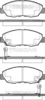 Тормозные колодки передние TRISCAN 811040972