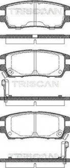 Тормозные колодки задние TRISCAN 811042003 (фото 1)