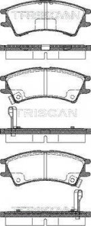 Тормозные колодки передние TRISCAN 811043007