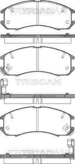 Тормозные колодки передние TRISCAN 811050881 (фото 1)