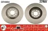 Диск гальмівний (передній) Audi A3 99-/TT 01-06/VW Golf IV 97-05/Polo 02-09 (312x25) TRW DF4064 (фото 1)