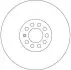 Диск гальмівний (передній) Audi A3 99-/TT 01-06/VW Golf IV 97-05/Polo 02-09 (312x25) TRW DF4064 (фото 2)