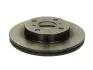 Диск гальмівний (1 шт.) TOYOTA Yaris \&#039;\&#039;F D=235mm \&#039;\&#039;99-05 TRW DF4112 (фото 1)