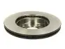 Диск гальмівний (1 шт.) TOYOTA Yaris \&#039;\&#039;F D=235mm \&#039;\&#039;99-05 TRW DF4112 (фото 2)