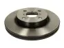 Диск гальмівний (1 шт.) DAIHATSU/TOYOTA Charade/Yaris \&#039;\&#039;F D=258mm \&#039;\&#039;02&gt;&gt; TRW DF4842 (фото 1)