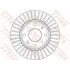 Диск тормозной (передний) Kia Cerato1.6-2.0 CRDI 04- (275x26) TRW DF6229 (фото 2)