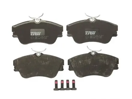 Колодки тормозные Передние T4 1.9TD/2.4D >99 (R15)(невент.диск) TRW GDB1092