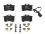 Колодки Тормозные (задние) VW Polo 01-/Skoda Fabia 99-08/Seat Cordoba/Ibiza 02-09(с датчиком) TRW GDB1475 (фото 1)