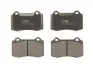 Колодки Тормозные (задние) Volvo S60 00-10/S70 97-00/S80 98-06/V70 95-08/XC70 Cross Country 97-07 TRW GDB1513 (фото 1)