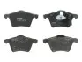 Комплект тормозных колодок переднего, FORD GALAXY I, GALAXY MK I; SEAT ALHAMBRA; VW SHARAN 1.8-2.8 03.95-03.10 TRW GDB1538 (фото 1)