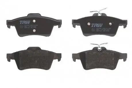 Колодка тормозов. диск. FORD FOCUS MAZDA 3,5 OPEL VECTRA C, RENAULT LAGUNA задн. (выр-во) TRW GDB1621