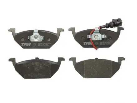 Колодки гальмові передні Caddy III/Golf V/Octavia/A3 03- (з датчиком) TRW GDB1658