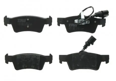 Колодки Тормозные (задние) VW Touareg 02-10 (+датчики) TRW GDB1672