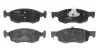 Комплект передніх колодок гальмівних DACIA LOGAN, LOGAN EXPRESS, LOGAN MCV; RENAULT LOGAN I (1.4-1.6LPG, 02.07-) TRW GDB1749 (фото 1)