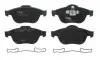 Комплект передних тормозных колодок (с аксессуарами) RENAULT GRAND SCENIC II, SCENIC II (1.4-2.0D, 06.03-12.09) TRW GDB1823 (фото 1)