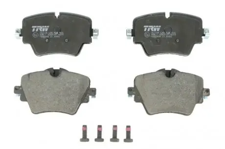 Тормозные колодки пер. F45/F48 14- TRW GDB2098