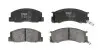 Комплект передніх гальмівних колодок, TOYOTA LITEACE, MODEL F, PREVIA I 1.5-2.4 08.88-08.00 TRW GDB3086 (фото 1)