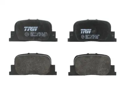 Тормозные колодки дисковые TOYOTA Camry/Camry (Nato) TRW GDB3278