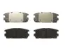 Комплект гальмівних колодок задньої HYUNDAI TERRACAN 2.5D/2.9D/3.5 11.01-12.06 TRW GDB3296 (фото 1)