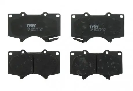 Гальмівні колодки пер. Toyota Land Cruiser/Hilux VII/Lexus GX/ MITSUBISHI PAJERO 01- (sumitomo) TRW GDB3364