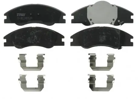 Колодки Тормозные (передние) Kia Cerato 04-09 (Mando) TRW GDB3367
