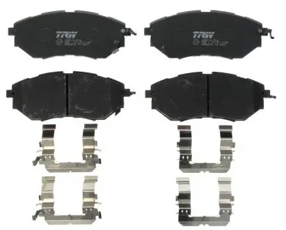 Тормозные колодки дисковые Subaru Legacy Outback Tribeca TRW GDB3372