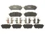 Комплект задних тормозных колодок SUBARU FORESTER, IMPREZA (1.6/2.0/2.5, 12.00-06.09) TRW GDB3395 (фото 1)