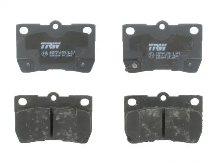 Тормозные колодки задние Lexus GS 05-/IS 05- (NBK) TRW GDB3399