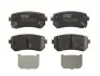 Комплект тормозных колодок (задних) Hyundai Accent/I20/I30/Ix35/Sonata/Kia Ceed/Rio/Sportage 1.2-3.3 05- TRW GDB3474 (фото 1)