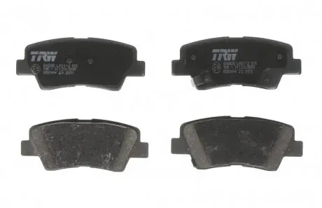 Задние дисковые тормозные колодки HYUNDAI ACCENT IV, SONATA V TRW GDB3494