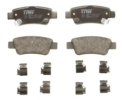 Колодки Тормозные (задние) Honda CR-V III/IV 06- TRW GDB3576