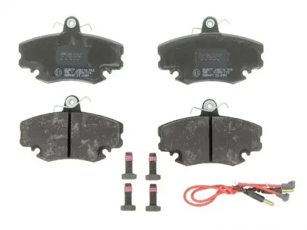 Передние тормозные колодки с датчиком Renault Logan (05-), Megane (96-03), Clio (91-05) TRW GDB400