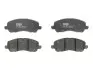 Тормозные колодки передние Lancer VIII/Outlander II/Peugeot 4008 08- TRW GDB4142 (фото 1)