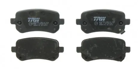 Колодки Гальмівні (задні) Chrysler Grand Voyager 07-/Dodge Journey 08- TRW GDB4176